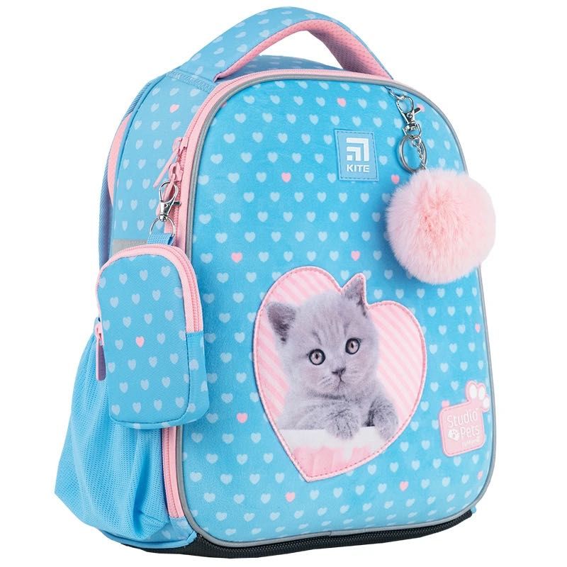 Рюкзак шкільний каркасний Kite Education Studio Pets SP24-555S-1