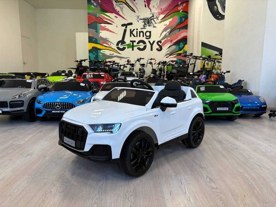 Електромобіль Audi Q7 12V, 2 мотори, для дітей 1–4 роки | Гарантія