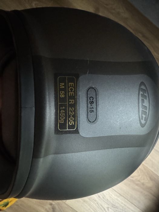 Kask motocyklowy HJC CS15, w dobrym stanie.