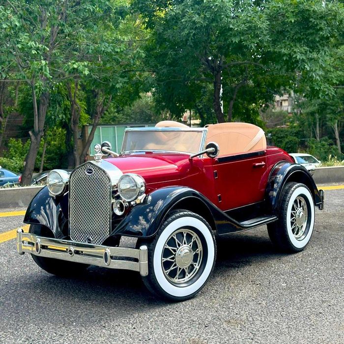 Auto na akumulator RETRO ROLLS_ROYCE dla dzieci