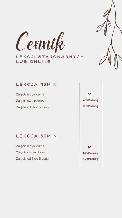 Angielski z anglistką + darmowa lekcja próbna!