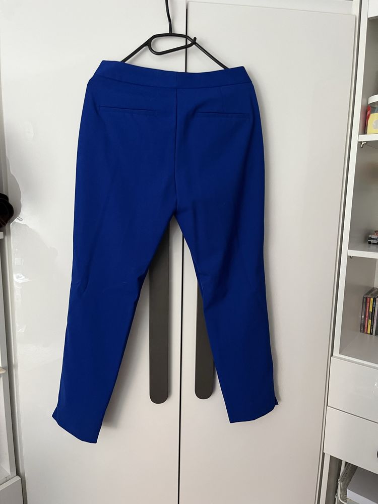 Garnitur damski zara m xs granatowy