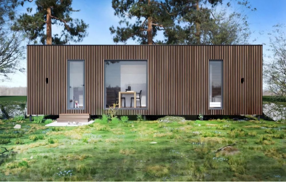 Дерев'яний будинок, модульний будинок, житло, будинок, тимчасове житло