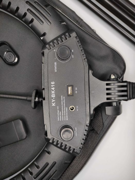 Кольцевая лампа KY-BK416 — идеальный свет для фото, видео и работы