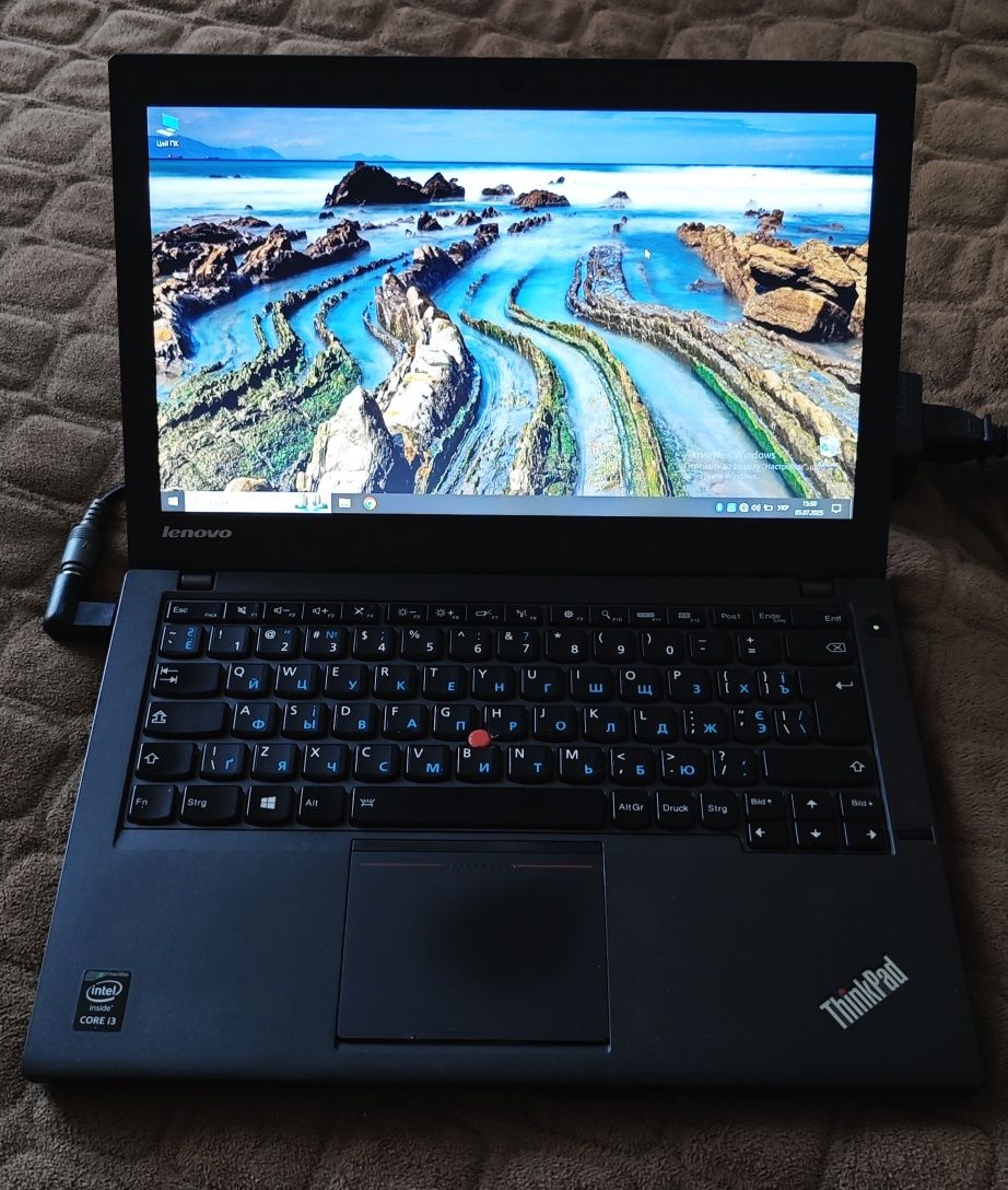 Ноутбук Lenovo x240 12.5" 1366x768 (i3 4030U, 4Gb DDR3L, 128Gb SSD)