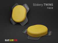 slidery polimerowe na kolana TWINS Race yellow