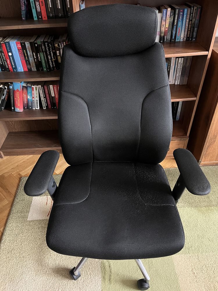 Krzesło biurowe/Fotel Stenderup Czarne