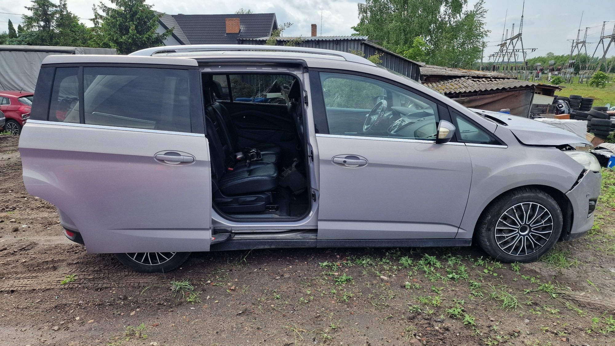 Ford C-max 2010r 1.6 Tdci/Lekko uszkodzony/Odpala jezdzi/Start stop/
