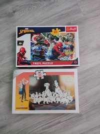 Puzzle Trefl  Spiderman, 101 Dalmatyńczykow