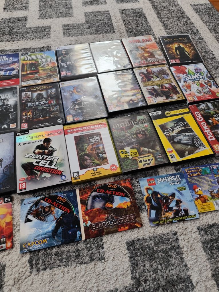 gry na PC (34 sztuki)