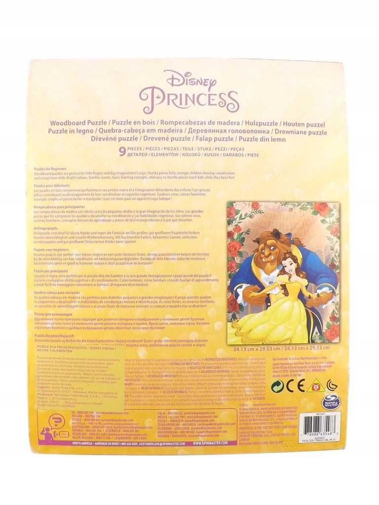 Puzzle drewniane Disney nowe