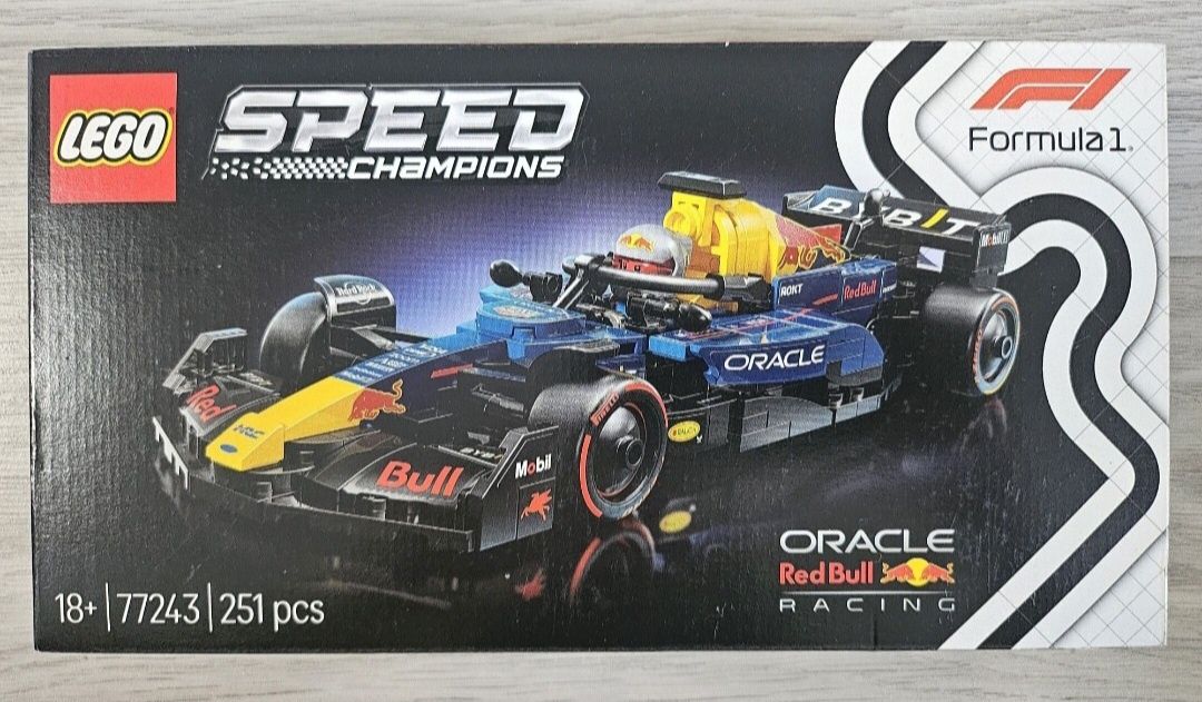 Zestaw Lego Speed Champions 77243 Bolid F1 Oracle Red Bull Racing RB20