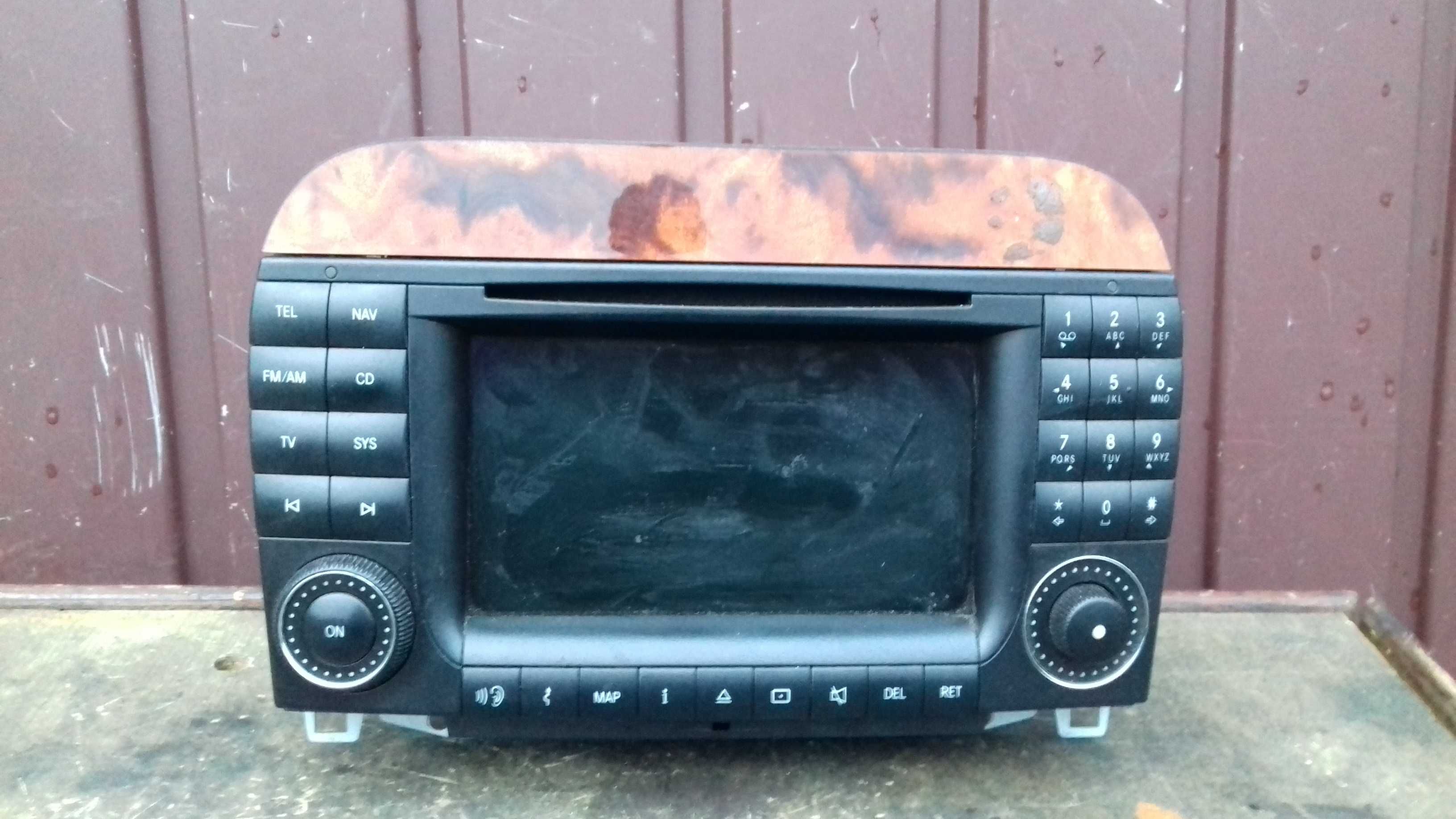 MERCEDES S W220 LIFT Radio CD Nawigacja Comand Q6