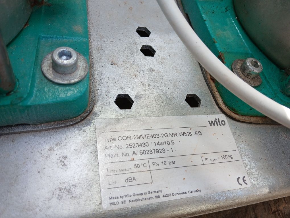 Pompa wilo COR -2MVIE .zestaw  hydroforowy