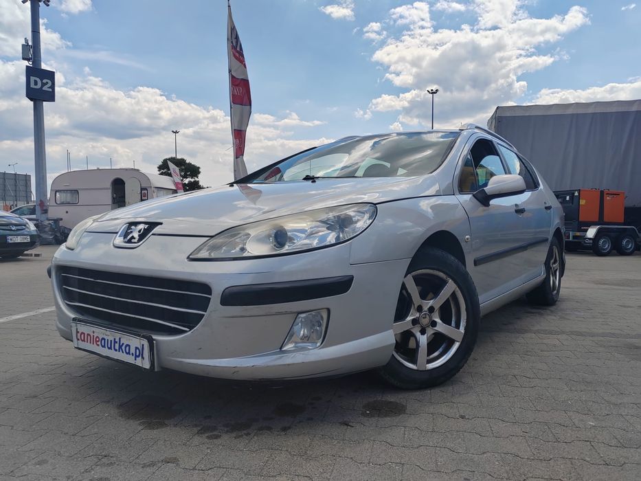 Peugeot 407SW 1.6 HDi// 2006r // klima // alufelgi //panorama// raty