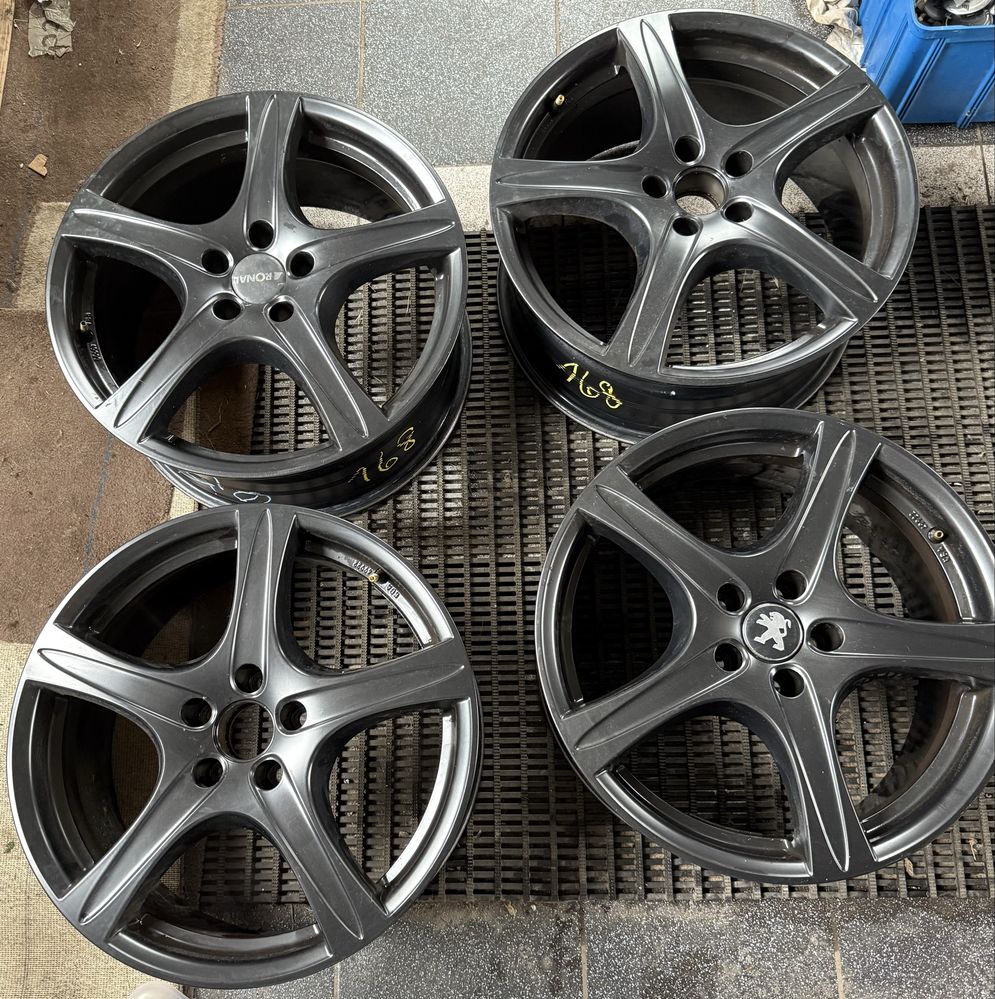 Felgi aluminiowe Ronal ET 40 5x108 8jx18” Citroen Peugeot Ford Volvo