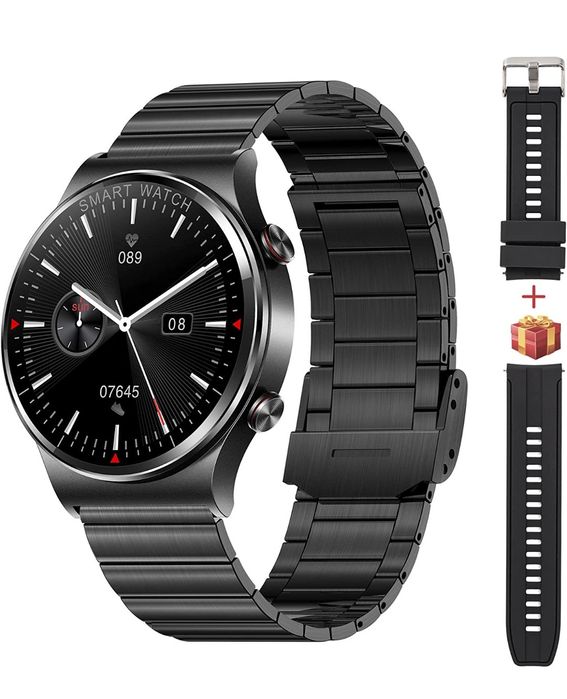 Smartwatch z funkcjami połączeń, odtwarzacz muzyki, monitor tętna itd