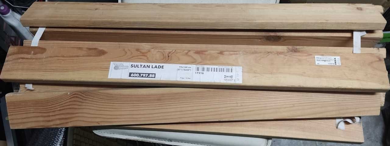 Estrado de madeira IKEA Sultan Lade