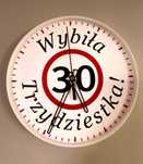 Zegar ścienny na urodziny prezent wyjątkowy