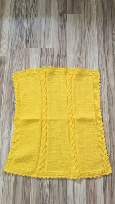 Ręcznie robiony kocyk dla dziecka.