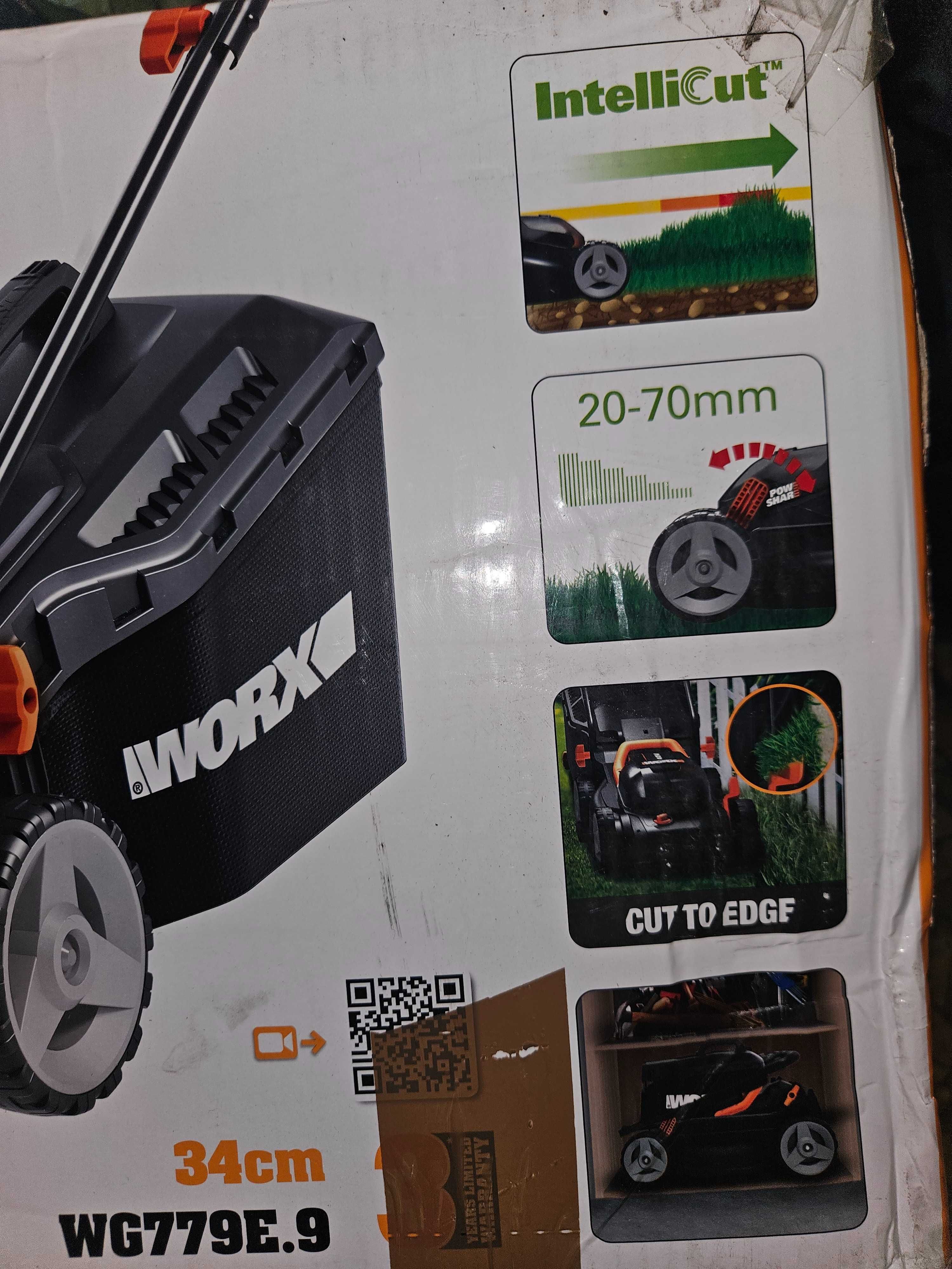 Nowa kosiarka akumulatorowa WORX WG779E