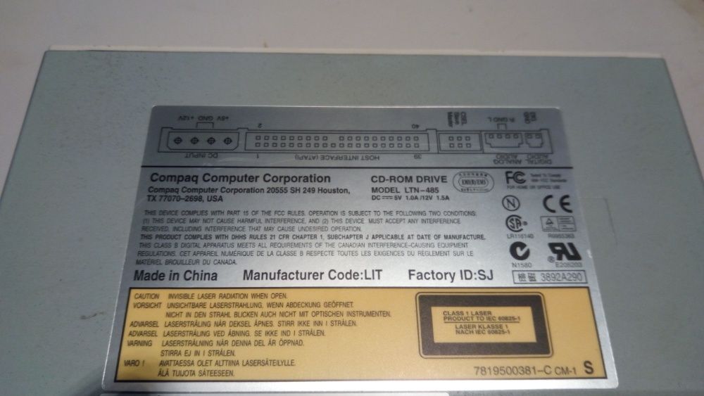 CD ROM Ltn - 485