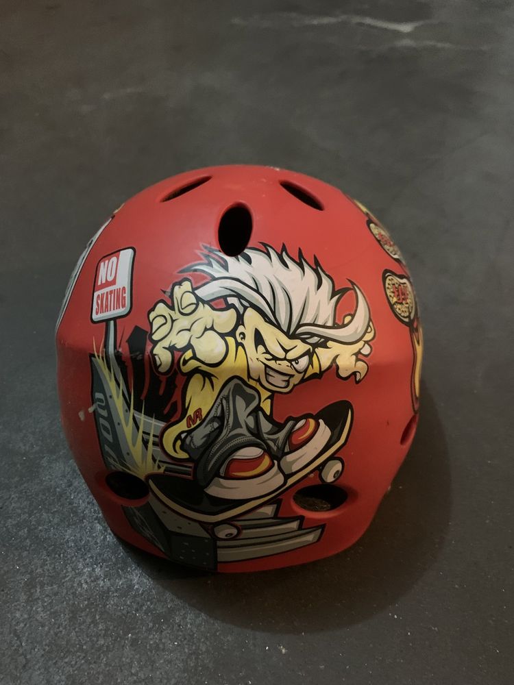 Capacete Skate/Patins/Trotinete/BMX - Tamanho Criança