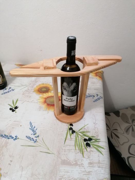 Expositor de garrafas peças únicas