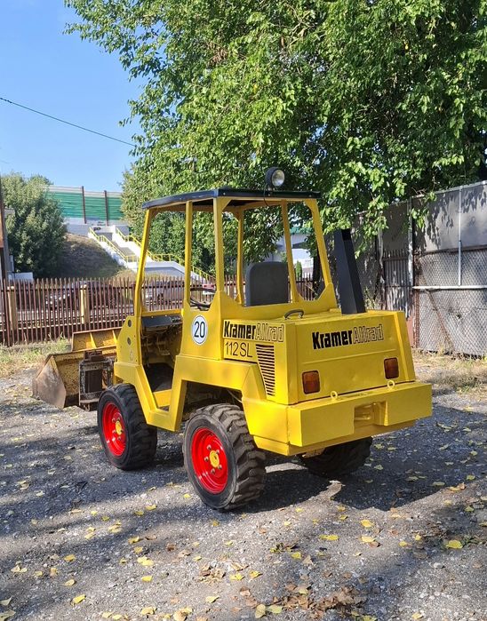 Miniladowarka kramer 112 lyzka widly transport