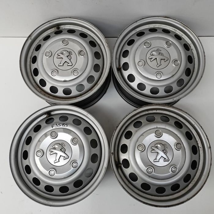 Felgi 5x108 16 Peugeot Expert + Dekle 4szt (F3585)