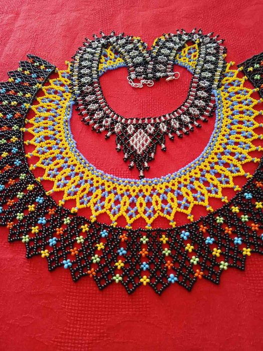 Вироби з бісеру. Гердан, силянка, краватка,чокер
