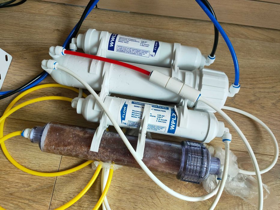 Filtr RO odwróconej osmozy + pompa wspomagająca