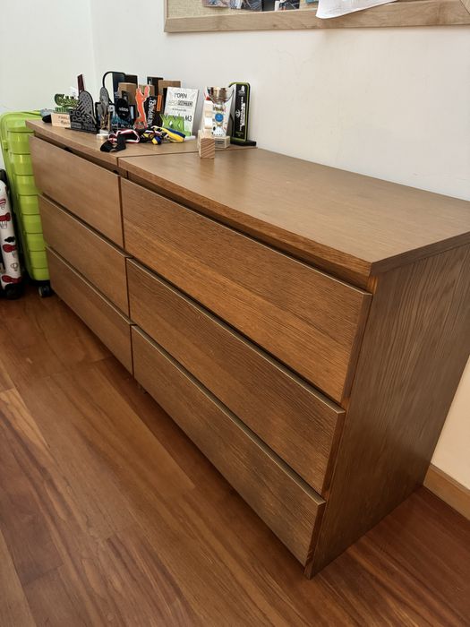 Cómodas MALM 3 gavetas