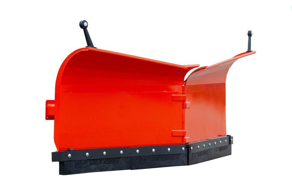 Pług komunalny składany Metal Technik do ładowarki ciągnika wózka MOC!