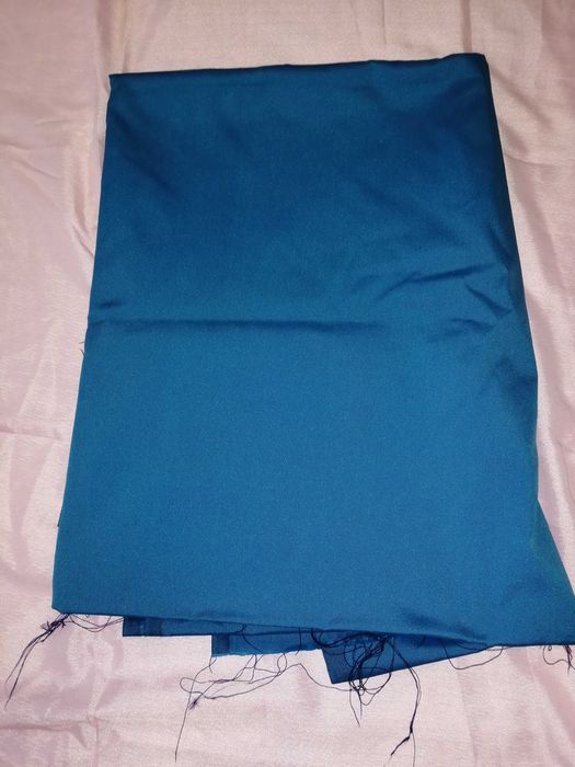 Отрезок ткани Плащевая ткань (плащевка) цвет бирюза Размер 1,41 * 6 м.