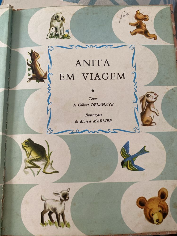 Livro Anita em viagem