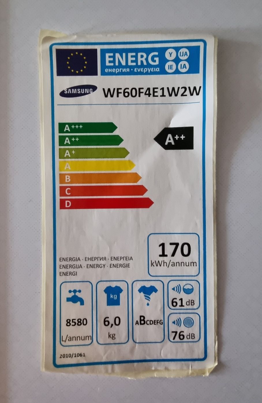 Pralka Samsung Eco Bubble
