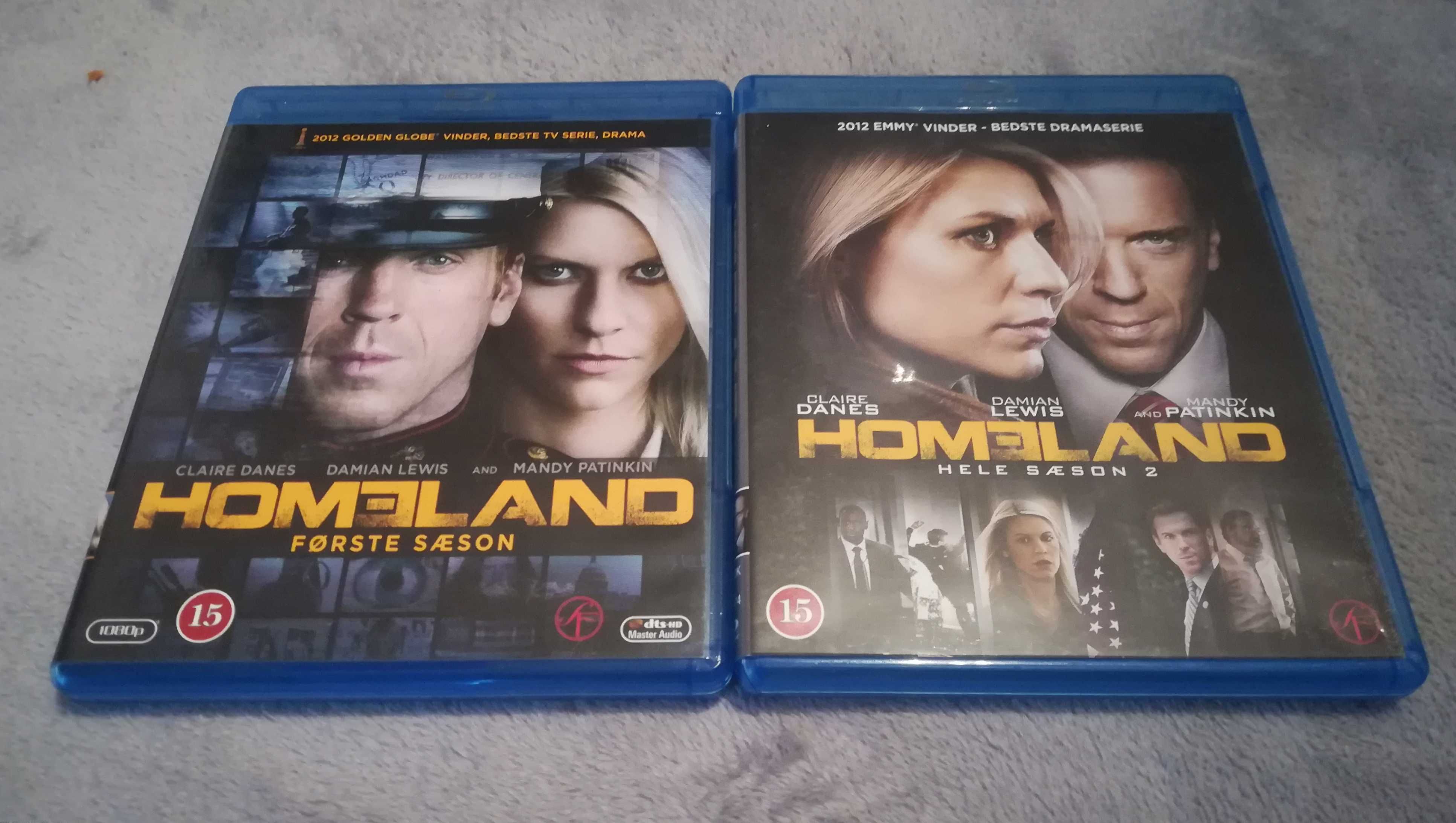 Serial Homeland sezony 1 i 2 i 3 na 8 płytach Blu-Ray