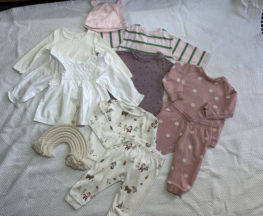 Комплект одягу для дівчинки 62/74/80, 6-12 міс