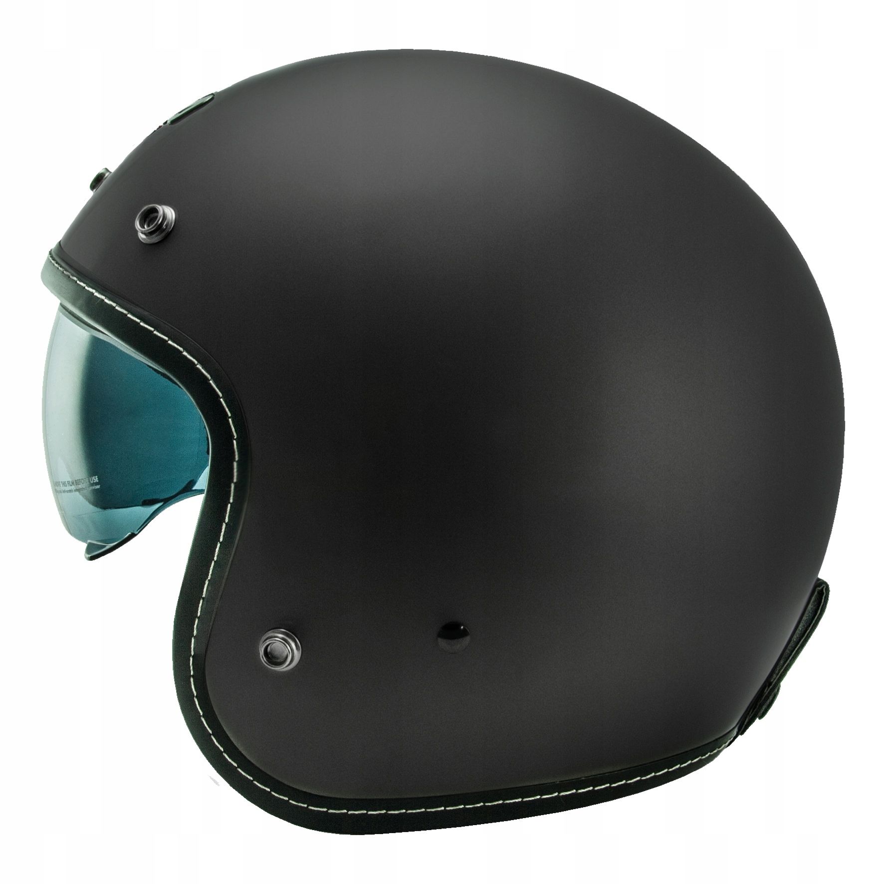 Kask Motocyklowy Otwarty Nos Ns-1 Black Matt Xxl
