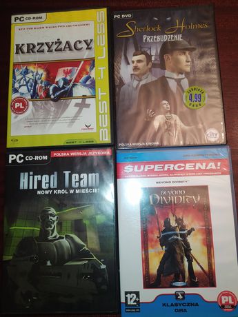 4  gry  PC/DVD / CD