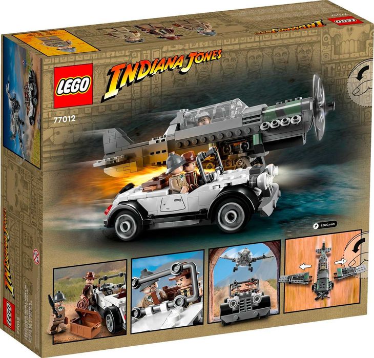 Новий Lego 77012 Indiana Jones Fighter Plane Chase погоня на літаку