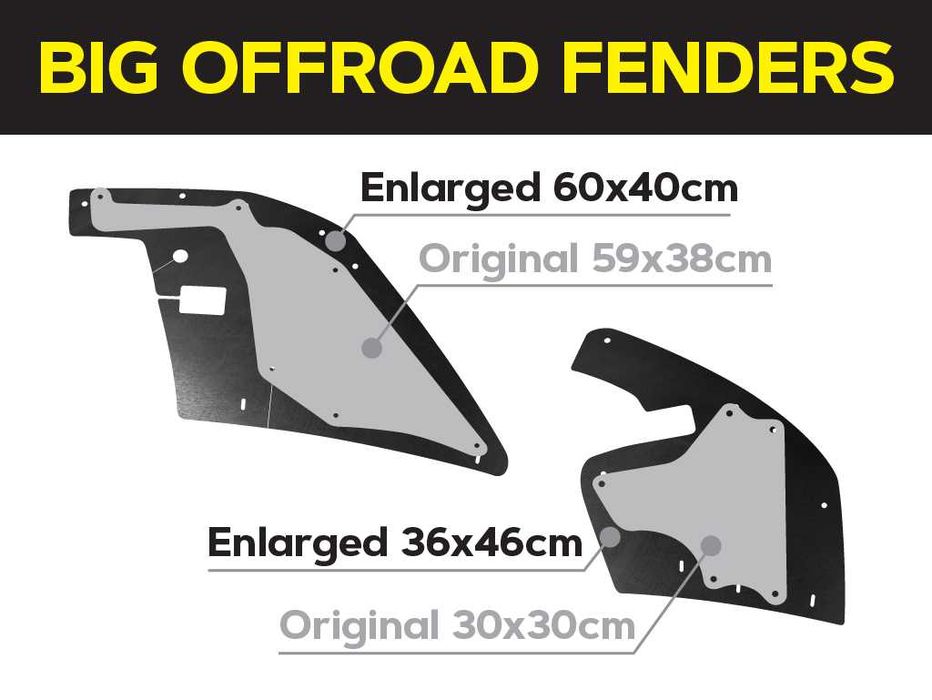 Toyota Hilux Fortune 537350K020 537350K050 538850K020 Захист бризговик