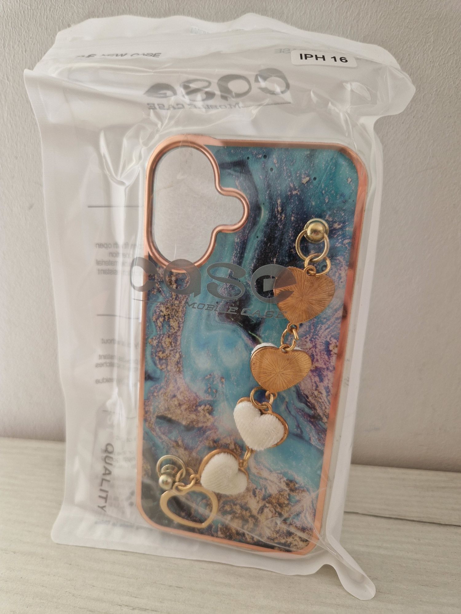 Trend Case do Iphone 16 wzór 6 niebieski