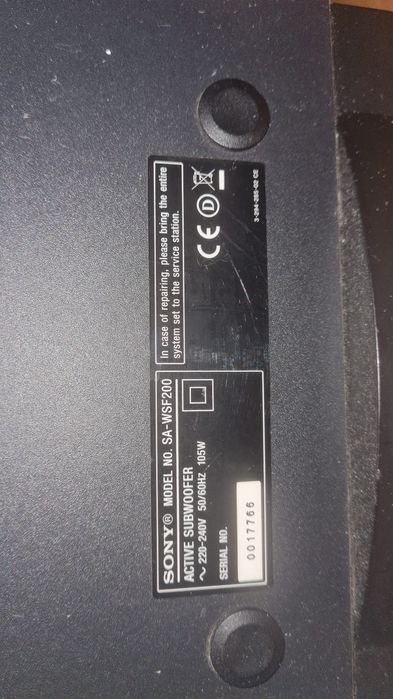 DVD Sony e Subwoofer