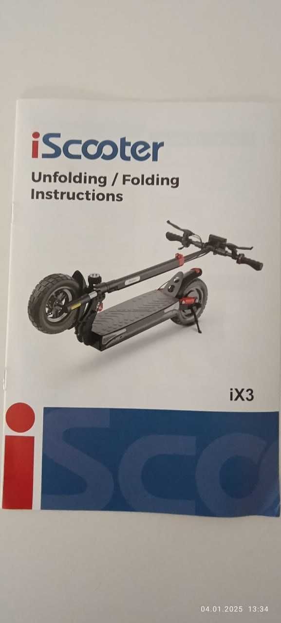 Scooter elétrica iX3 Novo