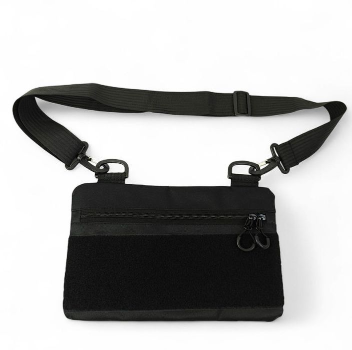 Сумка чорна тактична / Сумка городская — компактна, практична, містка