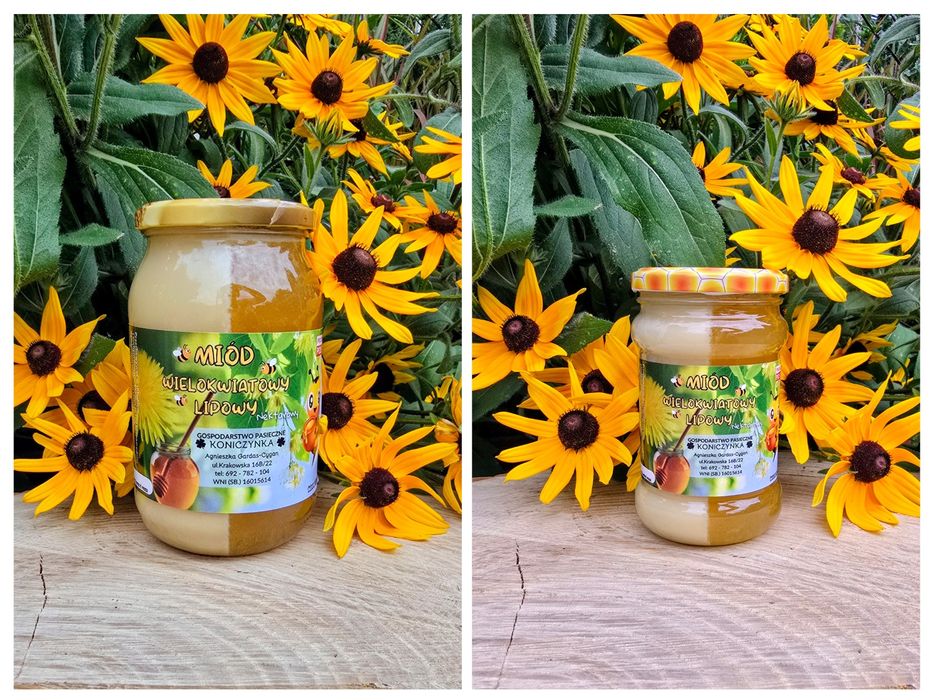 Miód wielokwiatowy - lipowy 2w1 z Polskiej pasieki 2025