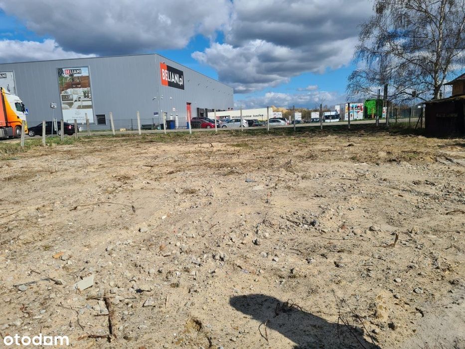 Dzierżawa działki 832 m (parking, skład, magazyn...)3000złbrutto