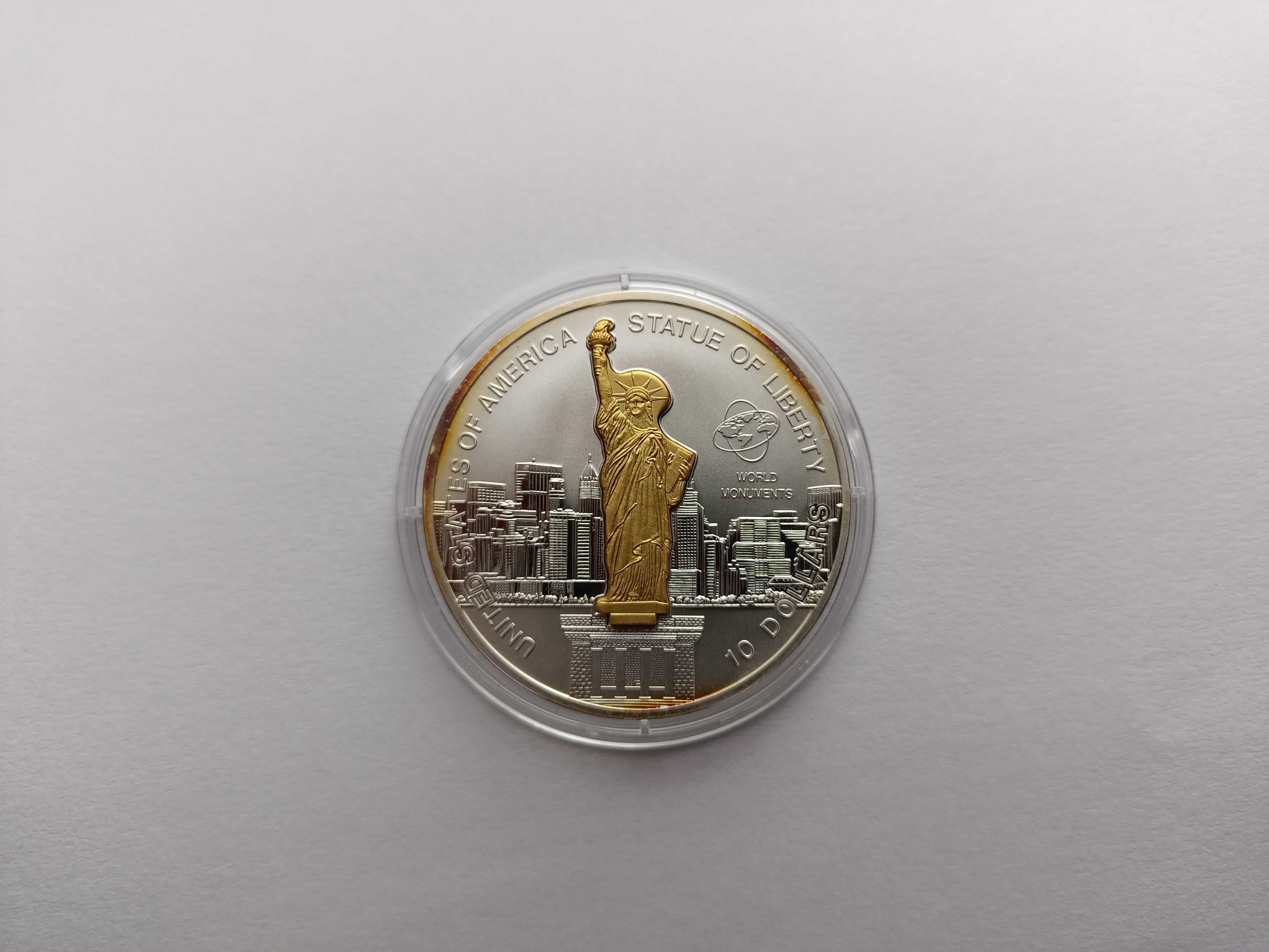 10 Dolarów 2006 Statua Wolności  Srebro Ag 999